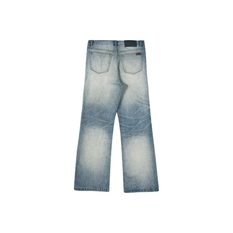 Lee Cooper Jeans Unisex Washed Vintage Blue-1