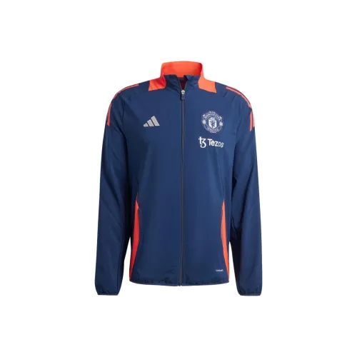 Adidas Manchester UnitedTiro 24 Jacket Men's Midnight Blue/Bright Red