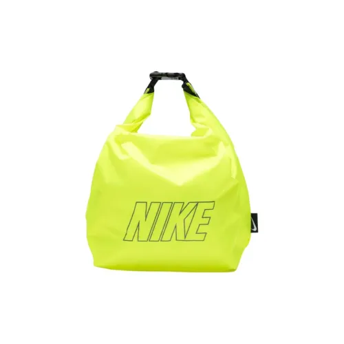 Nike Nylon Pool Bag Handbag Unisex Yellow