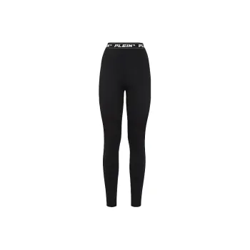 PHILIPP PLEIN Logo waistband Leggings