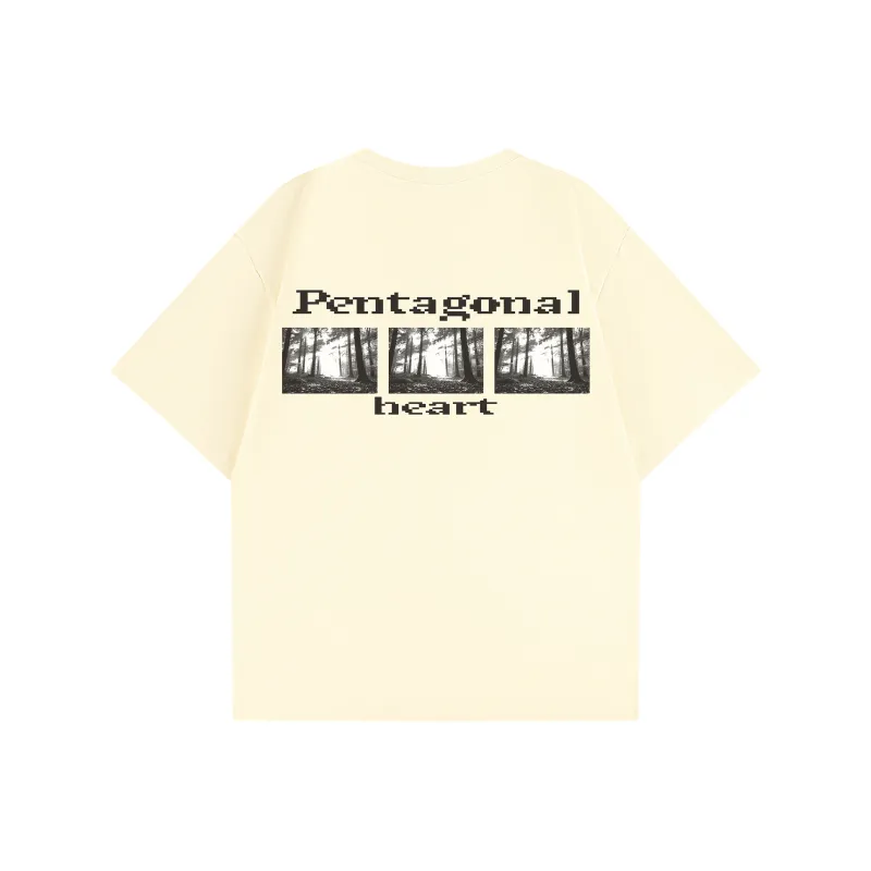 PENTAGONAL HEART T Shirt Unisex-10