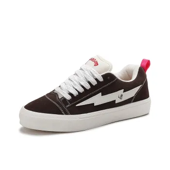 DUEPLAY Coverage, Impact Resistance, Balance, Breathable, Abrasion Resistant Low Top Skateboard Shoes Unisex