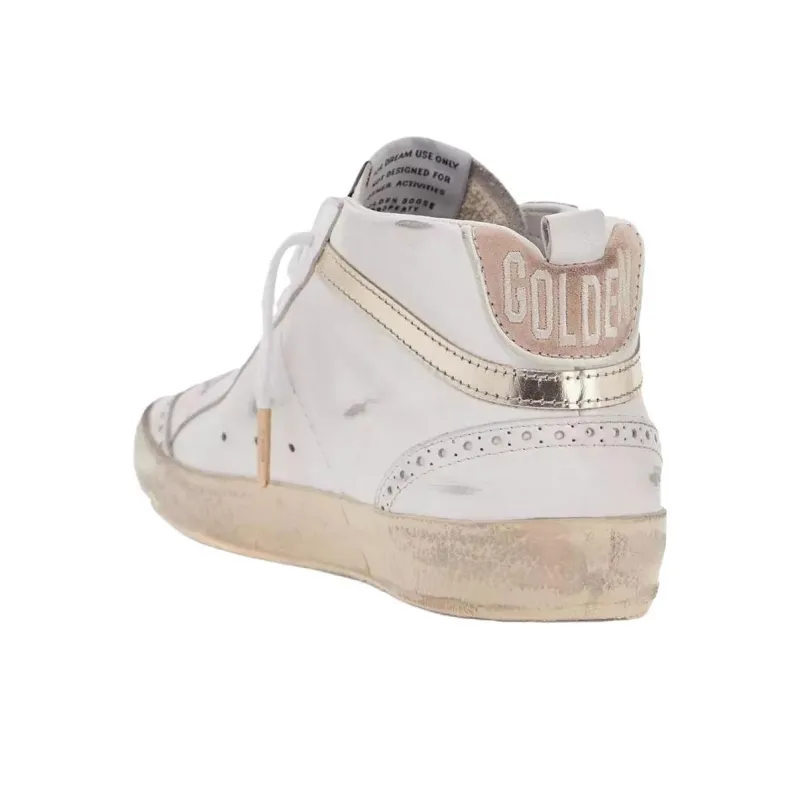 Golden Goose Low Top Skateboard Shoes Women's White-2