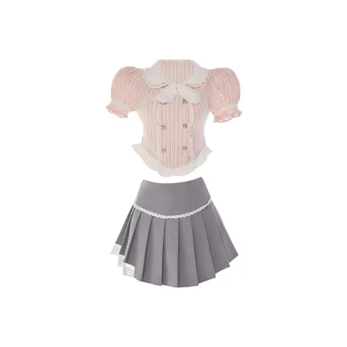 PLANE DRIFT Two Piece Skirt Sets Women's