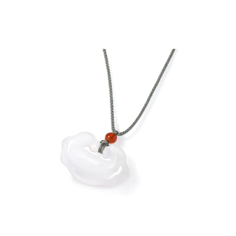 Bear Silversmith Chalcedony Necklaces Women's-1