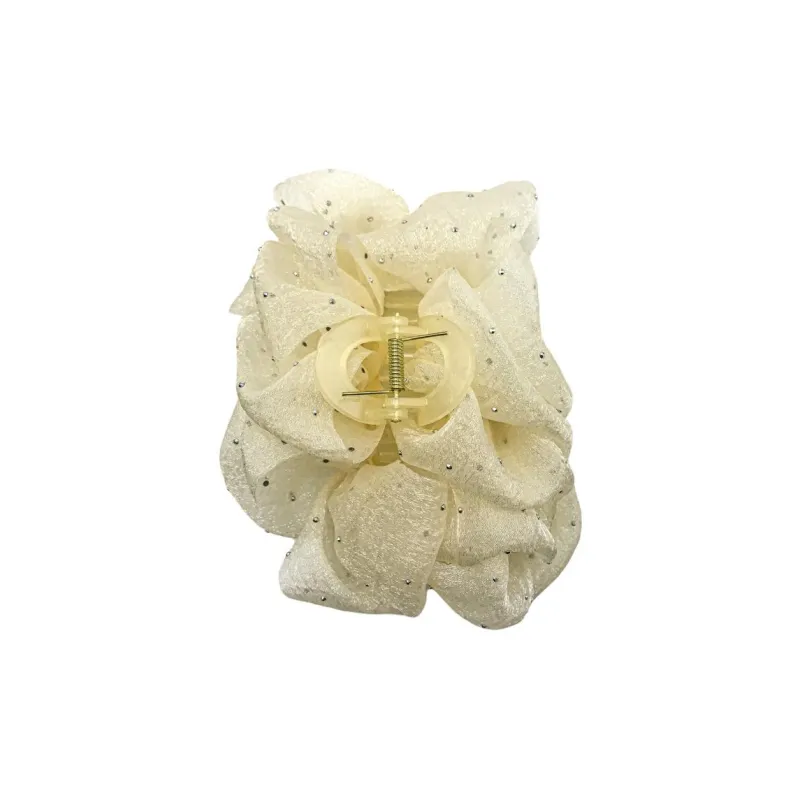 JIANYINGSHU Gauze Hair Clips Unisex-7