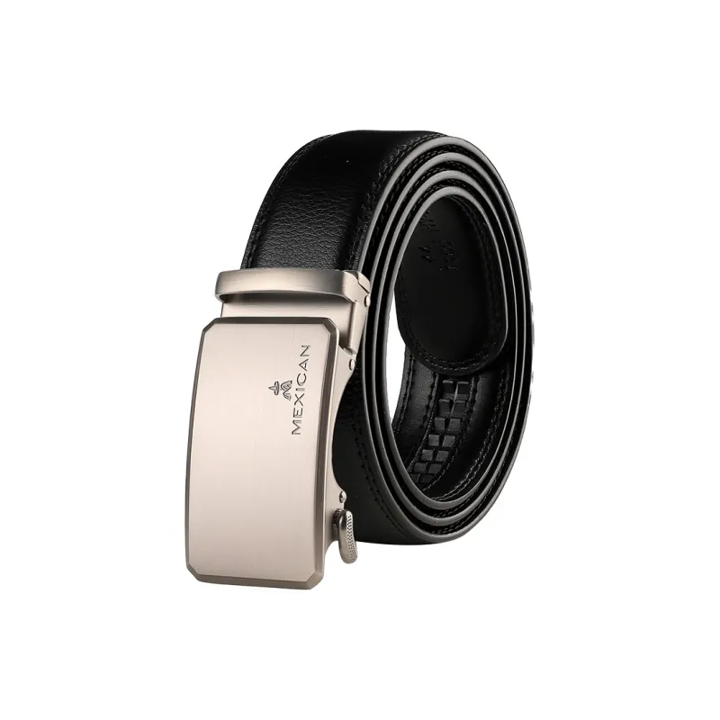 MEXICAN Split Cow Leather Belts Men's 3.5cm-6