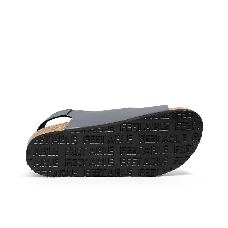 Golofi Beach Sandals Men's Dark Gray-6