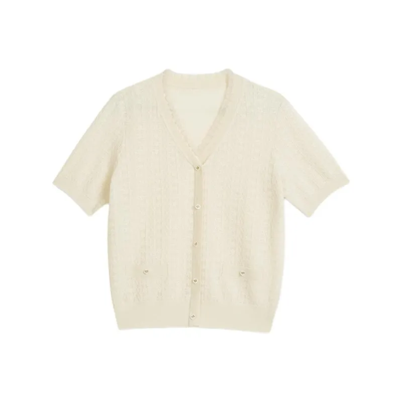 Yiner Knitwear Women's Creamy Apricot-0