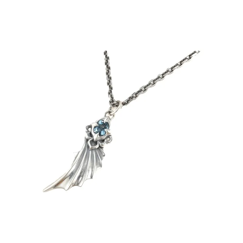 Ruibeila 925 Sterling Silver Necklaces Men's-0