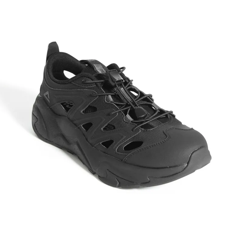 PEAK Taichi River Trekking Sandal Clogs Men's All Black-2