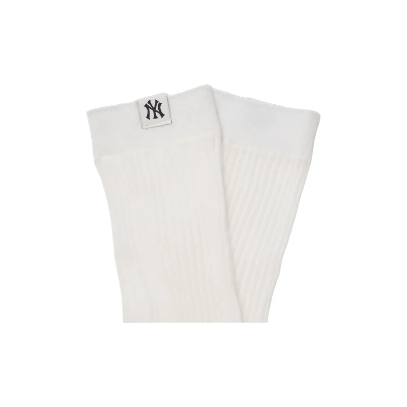 MLB Mid Calf Socks Unisex 1 Pack Cream-1