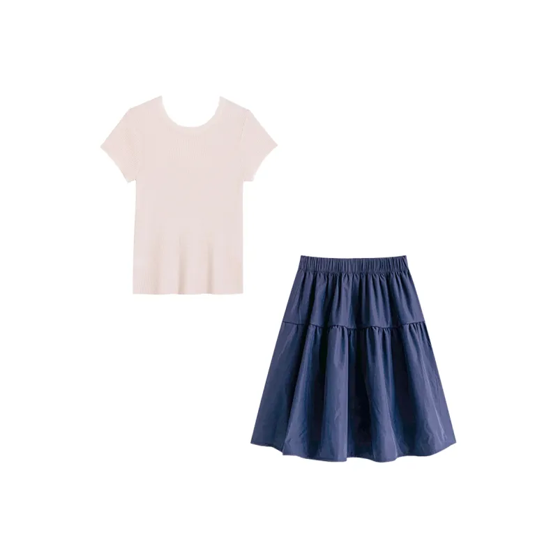 PLANE DRIFT Two Piece Skirt Sets Women's-1