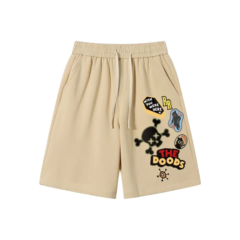 FONDLOOK Casual Shorts Unisex-16
