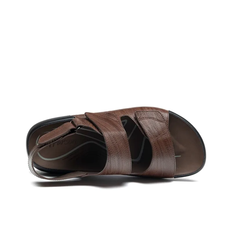 HARSON Beach Sandals Men's Brown-7