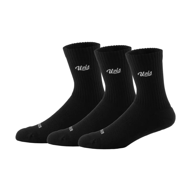 UZIS Knee High Socks Unisex 3 Pack-5