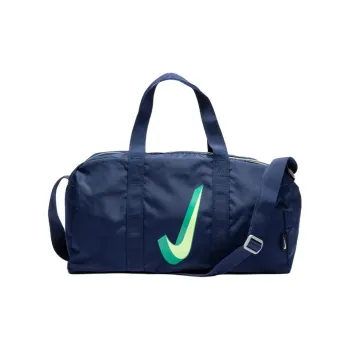 Nike Polyester Boston Bag Travel Bag Unisex Blue & Green