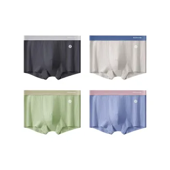 H YXIANG Underpants Men's 4 Pack