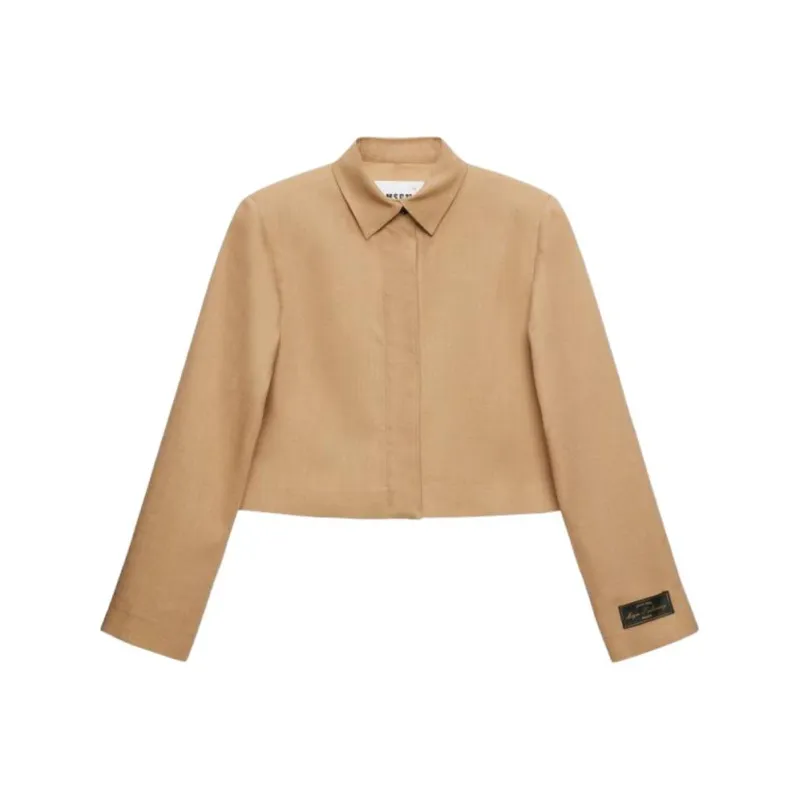 MSGM Cropped Jacket-0