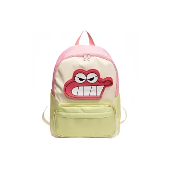 WICKBUEN Nylon Fabric Backpack Regular Unisex White