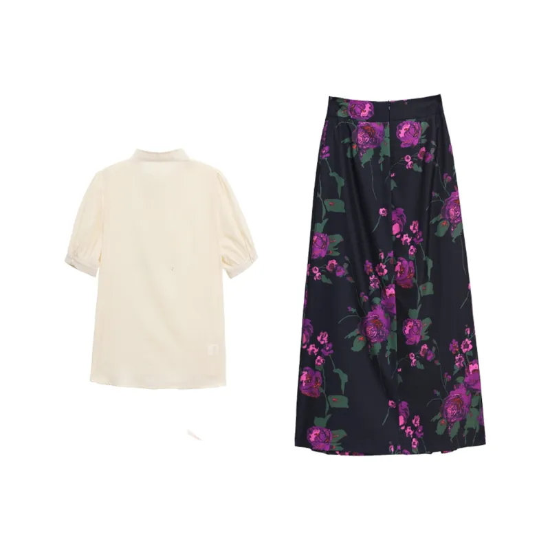 TEME Two Piece Skirt Sets Women's-4