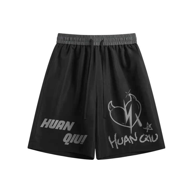 HUANQIU Casual Shorts Unisex-0