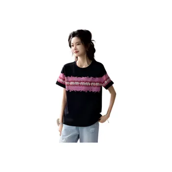 Flowers In Water Regular T Shirt Women's