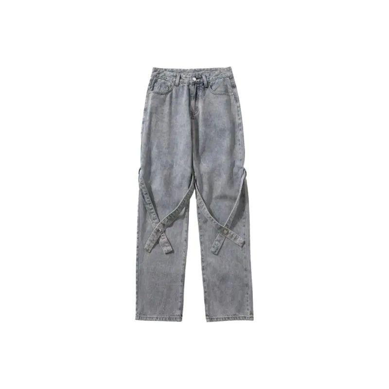 SNOW FLYING Jeans Unisex Gray-0