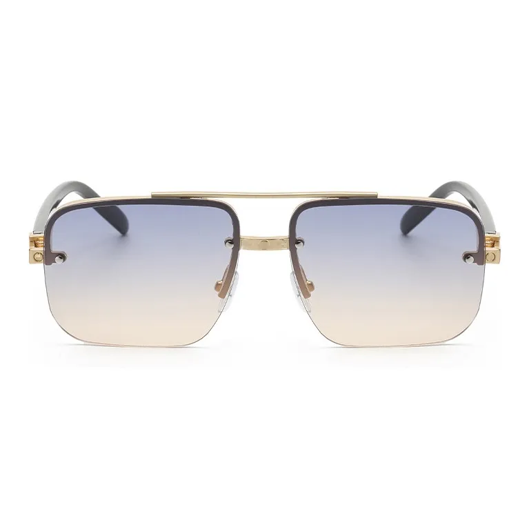 PSACSS Metal Aviator Sunglasses Unisex-5