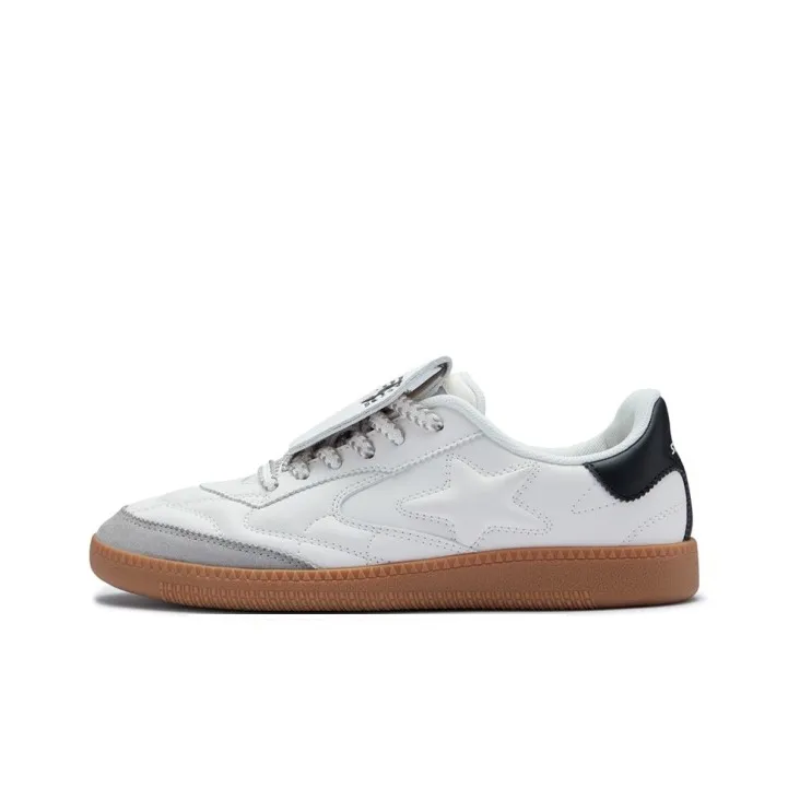 STARTER Lightweight Low Top Skateboard Shoes Unisex White-0
