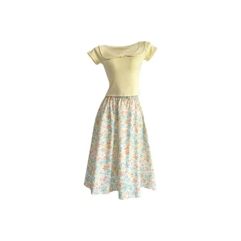 DOKZB Two Piece Skirt Sets Women's