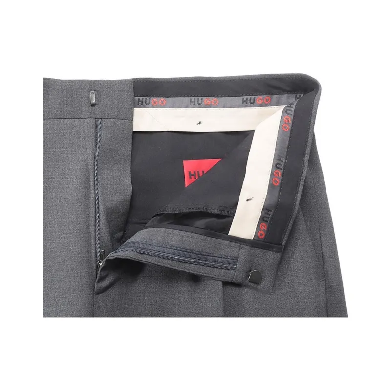 HUGO BOSS SS25 Suit Trouser Men's Dark Gray-4