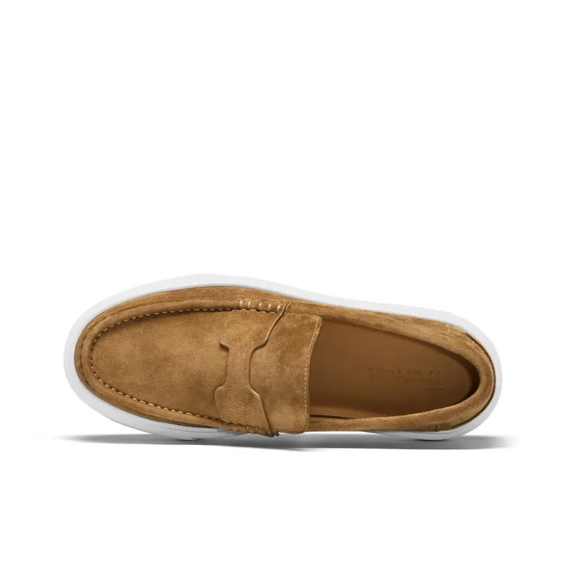 TRUFFAUT Vintage Platform Casual Slip on Low Top Height Increasing Skateboard Shoes Men's-13