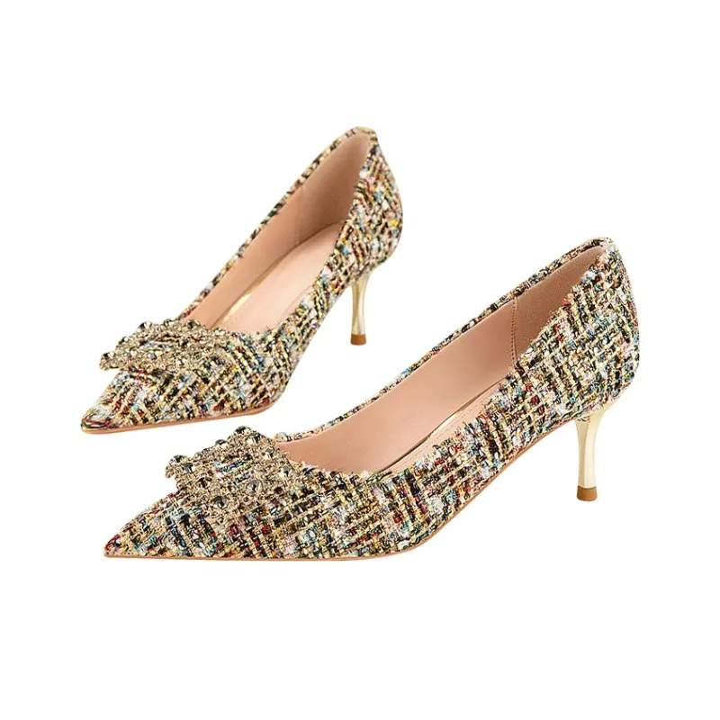 TADSW Slim Heel High Heels Women's-2