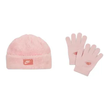 Nike Cozy Peak Beanie And Gloves Set Little Kids 2 Piece Hat Set