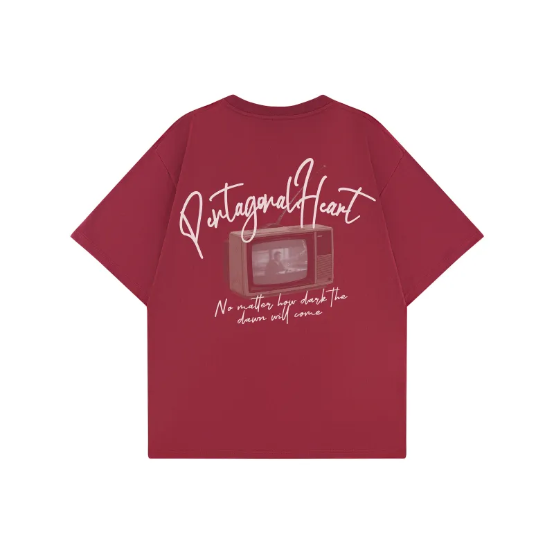 PENTAGONAL HEART T Shirt Unisex-20