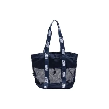 Nike Polyester Tote Bag, Shopping Bag, Shoulder Bag Unisex Blue