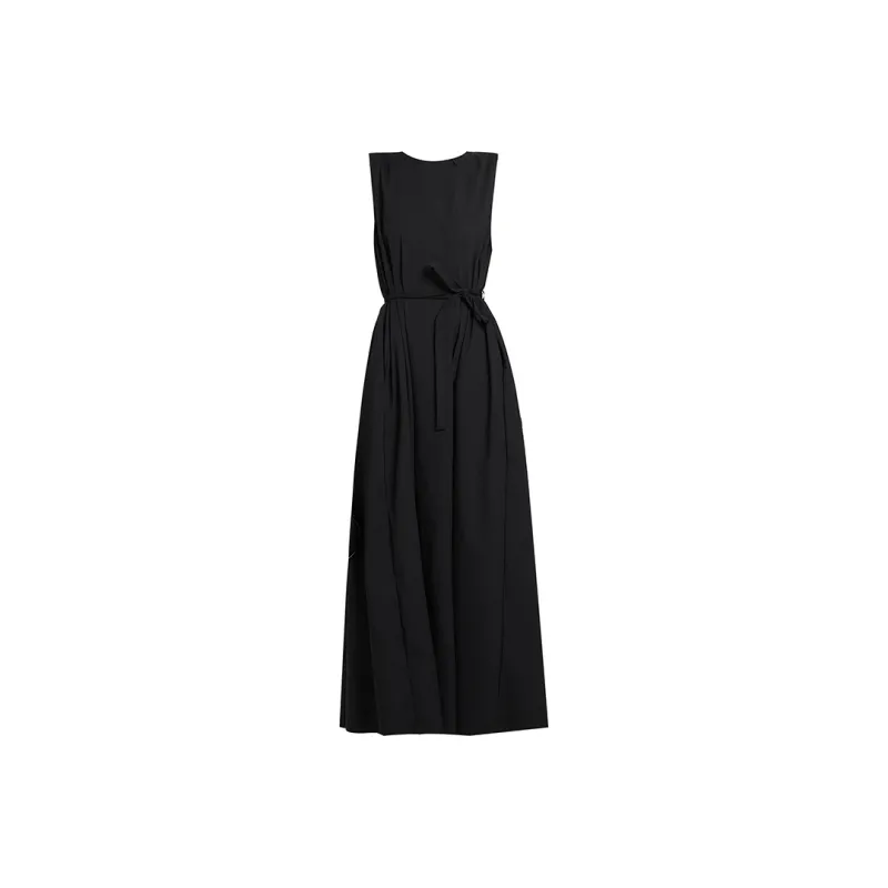 MPOX Sleeveless Dresses Women's Black-0