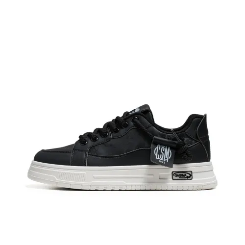 BINGO DUCK Height Increasing Low Top Skateboard Shoes Men's