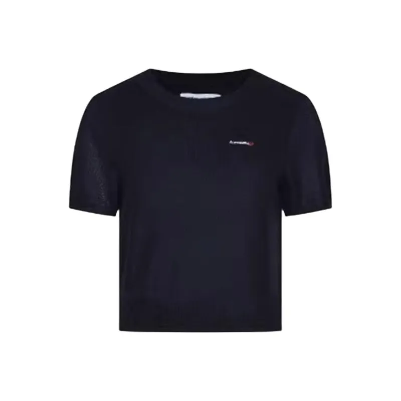 URBAN REVIVO T Shirts Women's Ink Blue-0