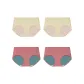 4 Pack (Furong Custard+Furong Milk Yellow+Vintage Rubber Pink+Vintage Rubber Pink)