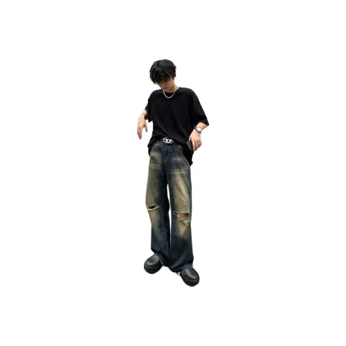 JIMI&JONS Jeans Unisex Vintage Blue