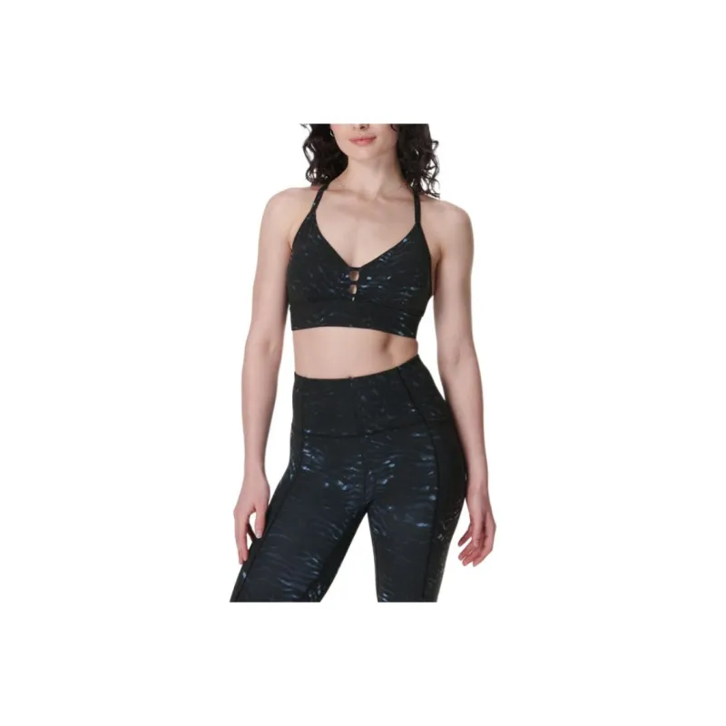 Sweaty Betty Super Soft Sports Underwear Women's Blue Tundra Tiger Print-0