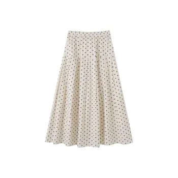 Homemade Willow Silk Casual Long Skirt Women's