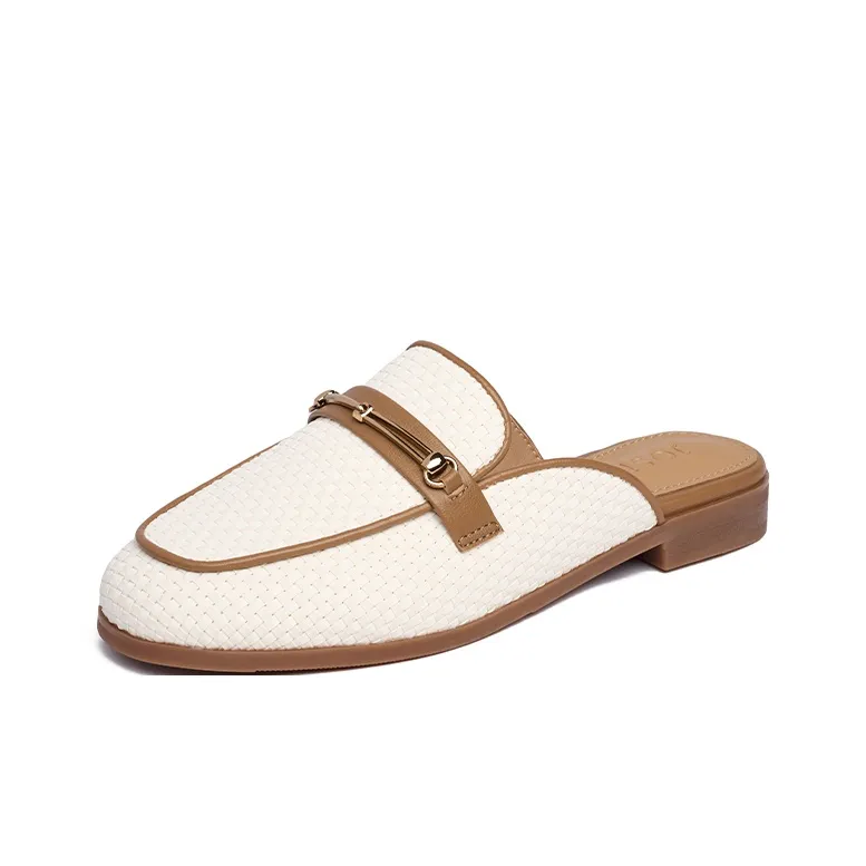JOSINY Rubber Sole Abrasion Resistant Closed Toe Slippers Women's-0