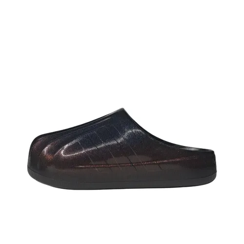 Adidas Originals AdiFOM SUPERSTAR MULE Abrasion Resistant Slip Resistant pares de calcetines altos unisex adidas Cush Crw 6Pp DZ9354 Negro Unisex Black