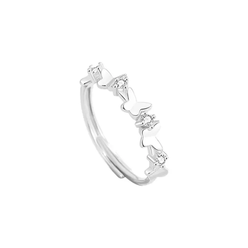 LUCA Sterling Silver Rings Unisex-7