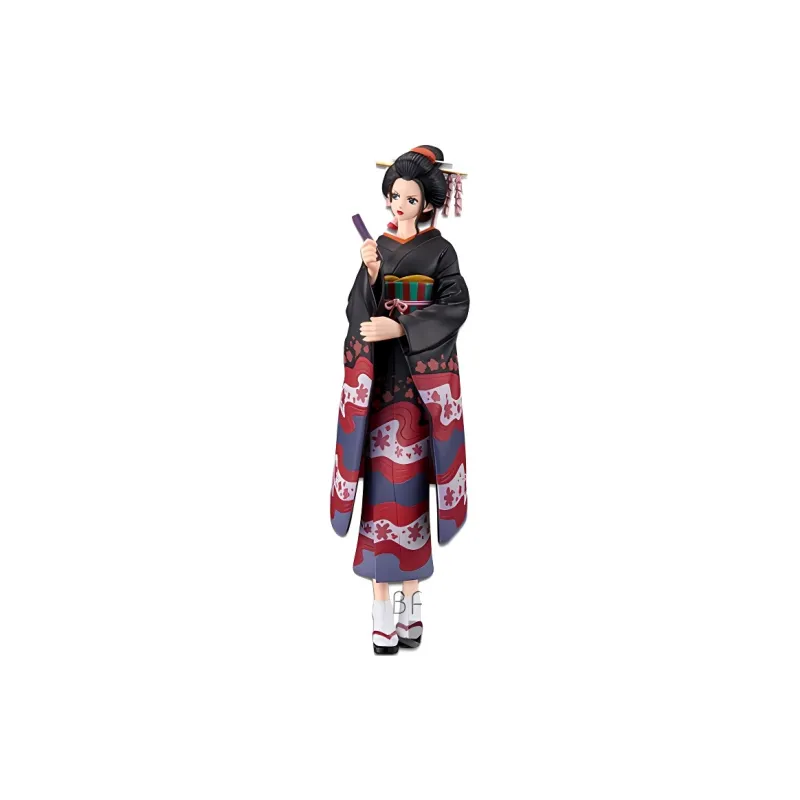 BANPRESTO Nico Robin Glass Factory One Piece One Piece DXF And Kingdom Kabuki Bonus Gift Scale Figures-0