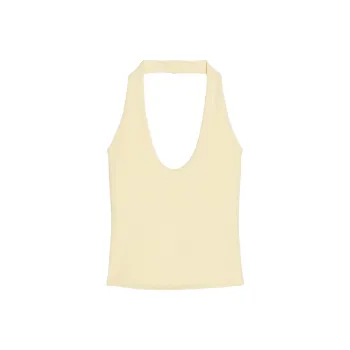 ZARA Tank Tops Women's Yellow