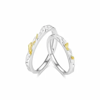 KING TAI SANG S925 Silver Rings Unisex